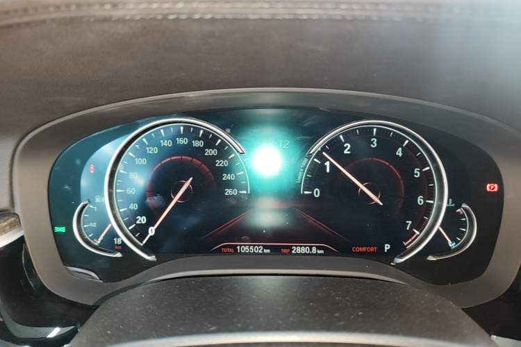 Used BMW 5 Series 2018 530Li Luxury Edition M Sport Package Instrument Cluster