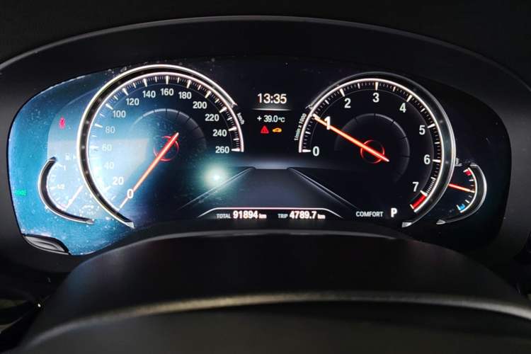 Used BMW 5 Series 2018 525Li M Sport Package Instrument Cluster