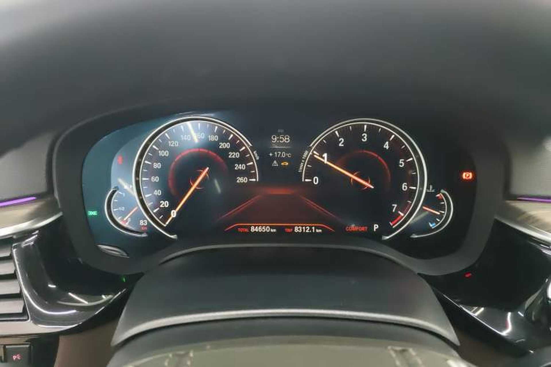 Used BMW 5 Series 2018 Facelifted 530Li xDrive Luxury Package Instrument Cluster