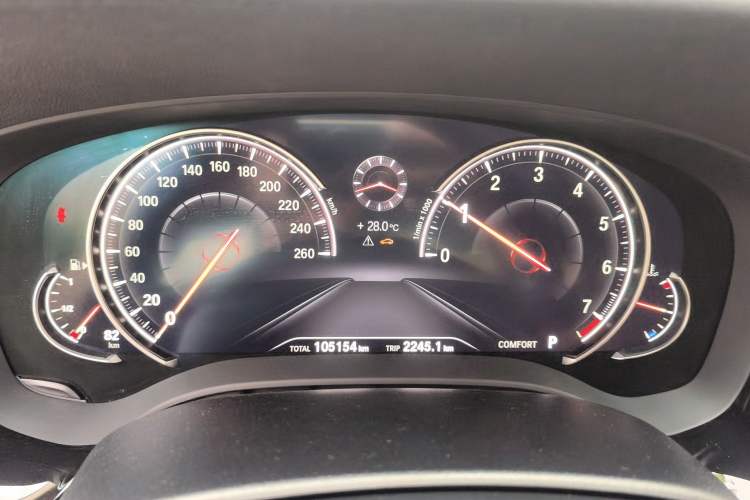 Used BMW 5 Series 2018 525Li Luxury Package Instrument Cluster