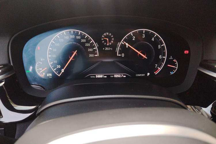 Used BMW 5 Series 2018 Restyled 530Li Leading Edition M Sport Package Instrument Cluster
