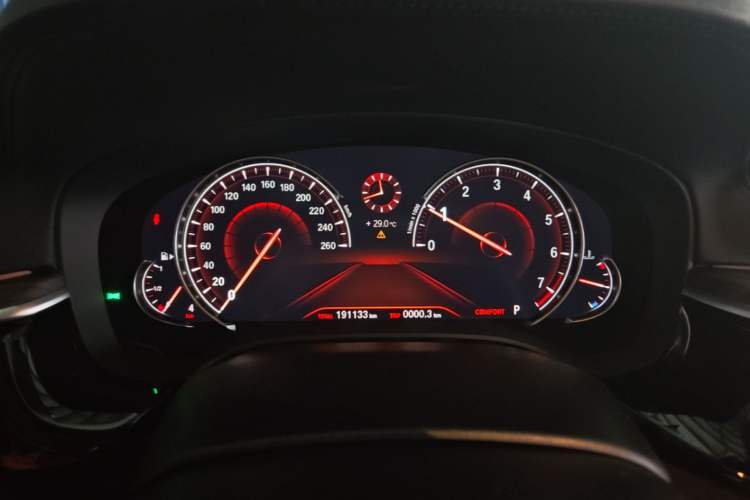Used BMW 5 Series 2018 Revised Version 530Li Leading Edition Luxury Package Instrument Cluster