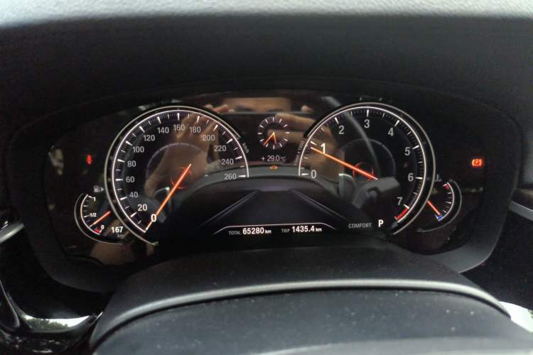 Used BMW 5 Series 2018 Restyled 530Li Leading Edition M Sport Package Instrument Cluster