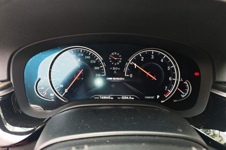 Used BMW 5 Series 2018 Restyled 530Li Leading Edition M Sport Package Instrument Cluster