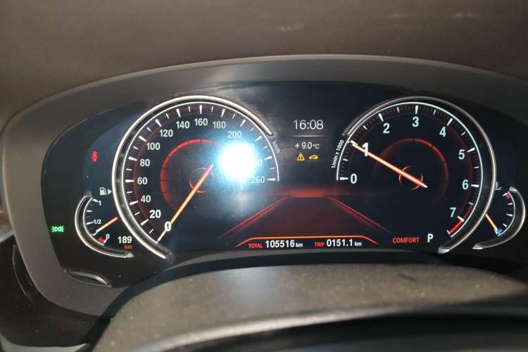 Used BMW 5 Series 2018 530Li Luxury Edition Premium Package Instrument Cluster