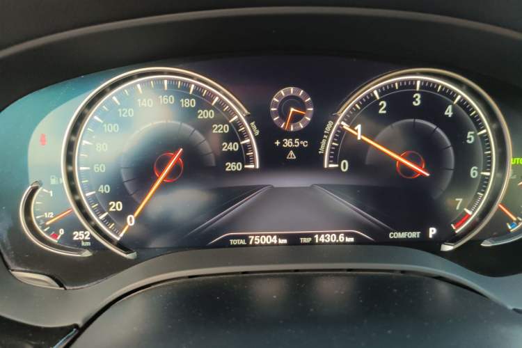Used BMW 5 Series 2018 Restyled 530Li Leading Edition M Sport Package Instrument Cluster