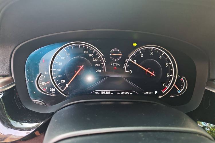 Used BMW 5 Series 2018 Revised Version 530Li Leading Edition Luxury Package Instrument Cluster