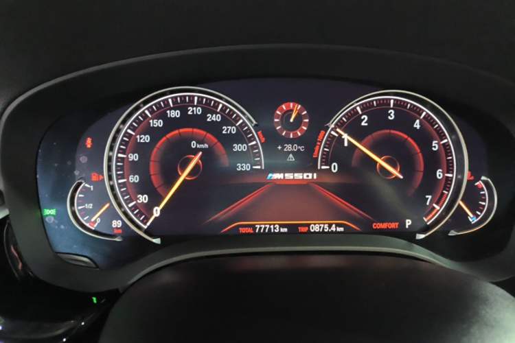 Used BMW 5 Series 2018 Restyled 530Li Leading Edition M Sport Package Instrument Cluster