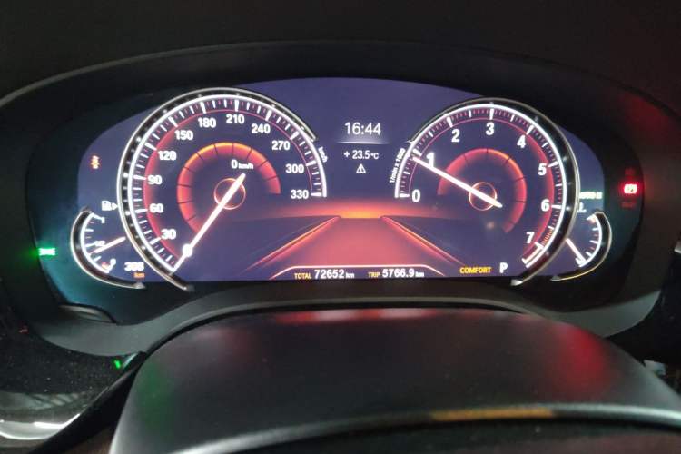 Used BMW 5 Series 2018 Facelifted 530Li Luxury Edition Premium Package Instrument Cluster