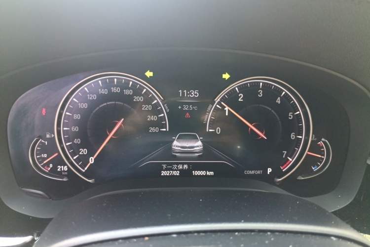 Used BMW 5 Series 2018 Restyled 530Li Leading Edition M Sport Package Instrument Cluster