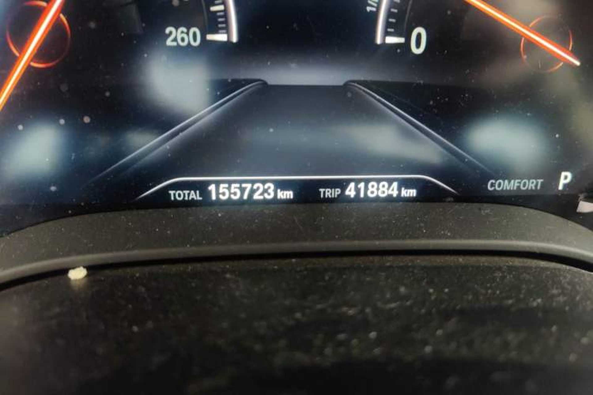 Used BMW 5 Series 2018 530Li Leading Edition Luxury Package Odometer Close Up