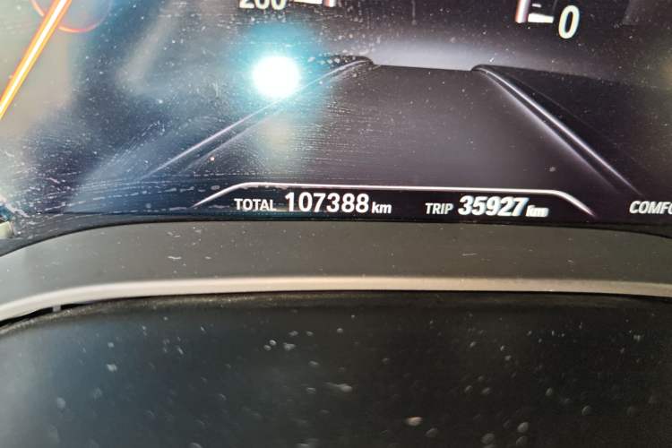 Used BMW 5 Series 2018 Revised Version 530Li Leading Edition Luxury Package Odometer Close Up