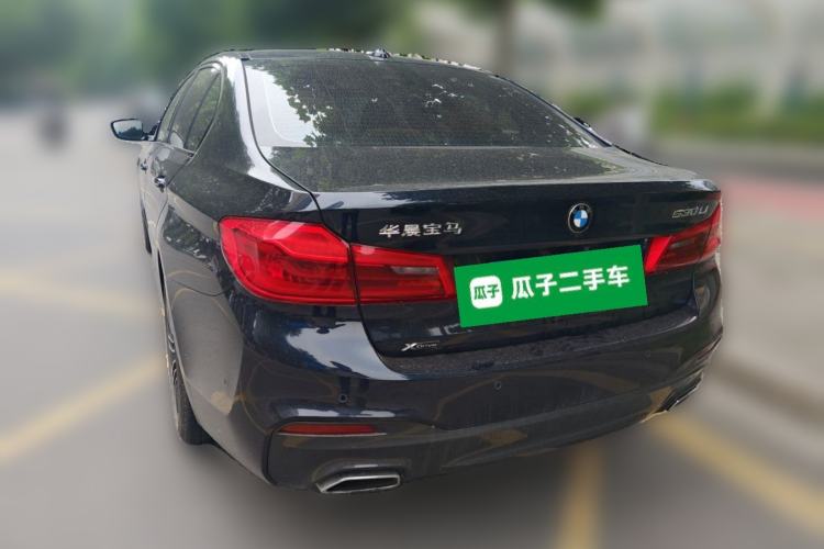 Used BMW 5 Series 2018 Facelifted 530Li xDrive M Sport Package Rear Left 45 Deg