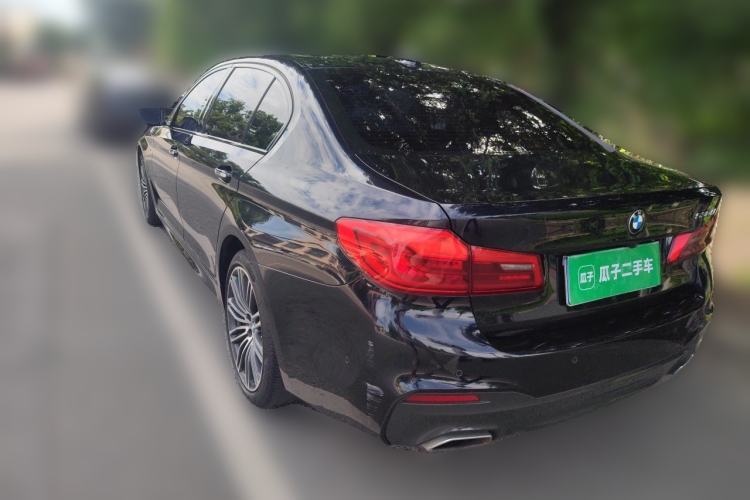 Used BMW 5 Series 2018 Restyled 530Li Leading Edition M Sport Package Rear Left 45 Deg