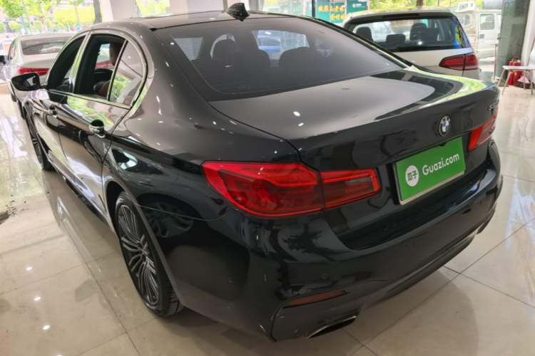 Used BMW 5 Series 2018 530Li Leading Model M Sport Package Rear Left 45 Deg