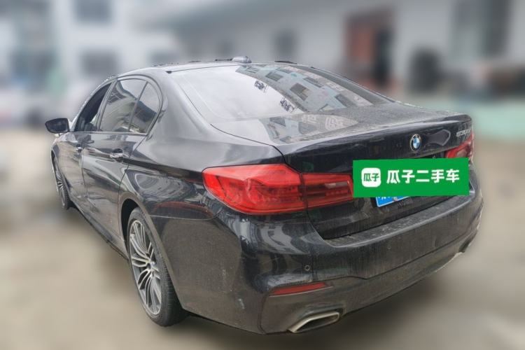 Used BMW 5 Series 2018 530Li Leading Model M Sport Package Rear Left 45 Deg