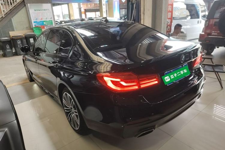 Used BMW 5 Series 2018 Restyled 530Li Leading Edition M Sport Package Rear Left 45 Deg