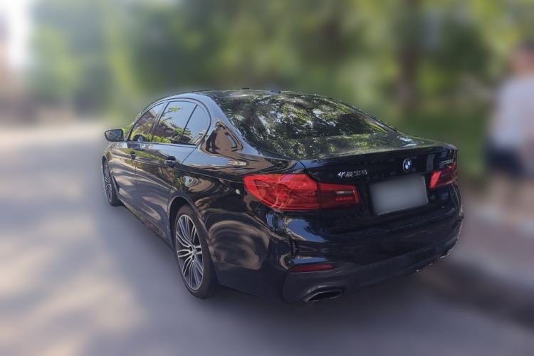Used BMW 5 Series 2018 Restyled 530Li Leading Edition M Sport Package Rear Left 45 Deg