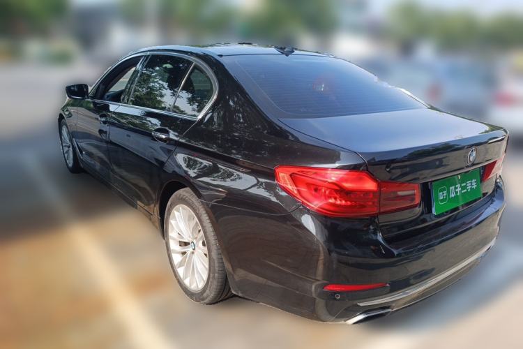 Used BMW 5 Series 2018 Revised Version 530Li Leading Edition Luxury Package Rear Left 45 Deg