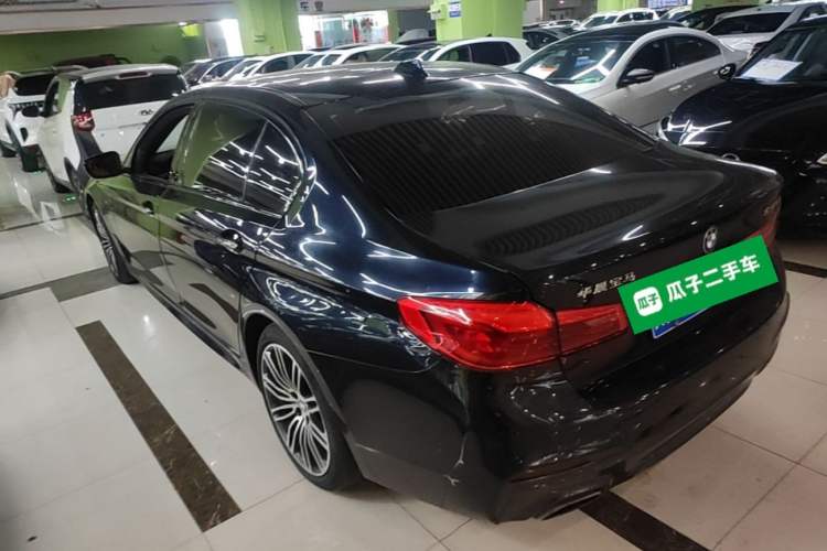 Used BMW 5 Series 2018 530Li Leading Model M Sport Package Rear Left 45 Deg
