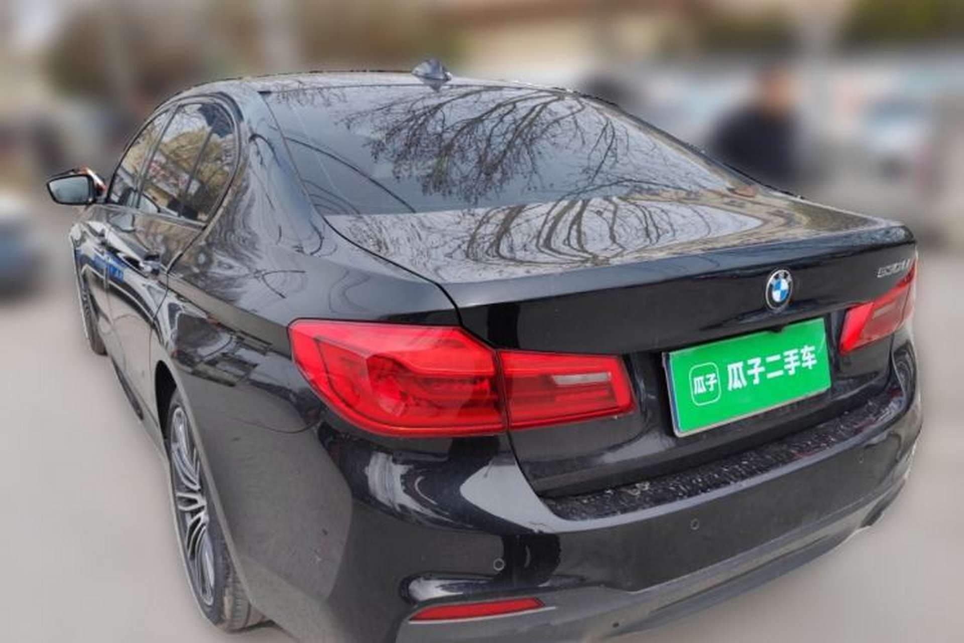 Used BMW 5 Series 2018 530Li Leading Model M Sport Package Rear Left 45 Deg