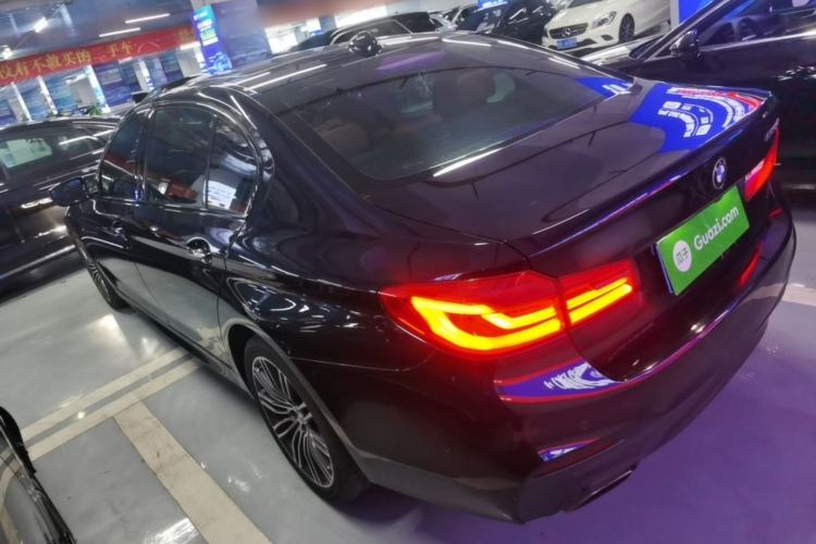Used BMW 5 Series 2018 Restyled 530Li Leading Edition M Sport Package Rear Left 45 Deg