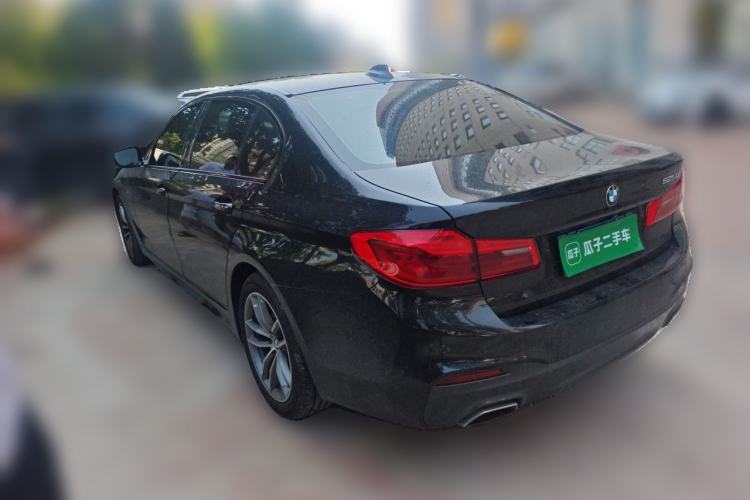 Used BMW 5 Series 2018 525Li M Sport Package Rear Left 45 Deg