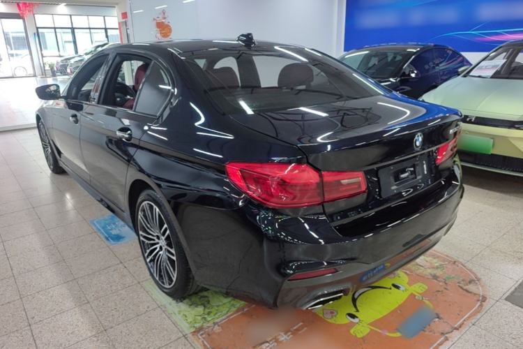 Used BMW 5 Series 2018 Restyled 530Li Luxury Edition M Sport Package Rear Left 45 Deg