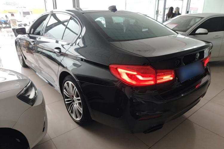 Used BMW 5 Series 2018 530Li Leading Model M Sport Package Rear Left 45 Deg