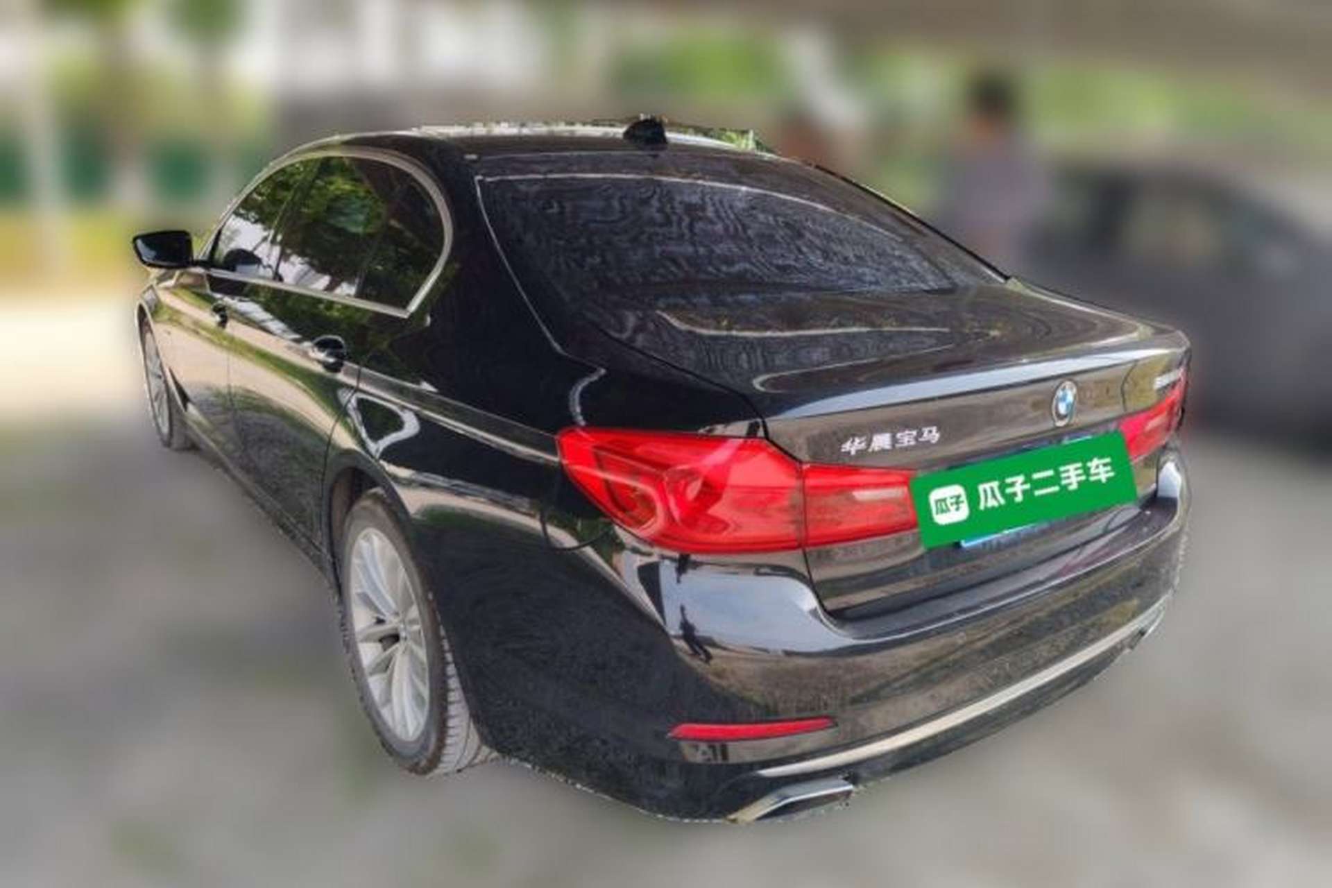 Used BMW 5 Series 2018 525Li Luxury Package Rear Left 45 Deg