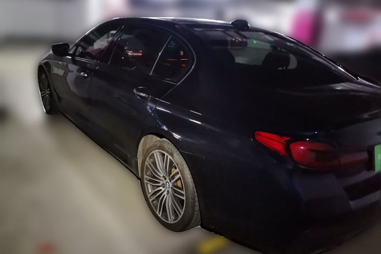 Used BMW 5 Series 2018 Restyled 530Li Leading Edition M Sport Package Rear Left 45 Deg