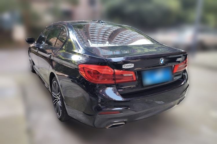 Used BMW 5 Series 2018 530Li Luxury Edition M Sport Package Rear Left 45 Deg