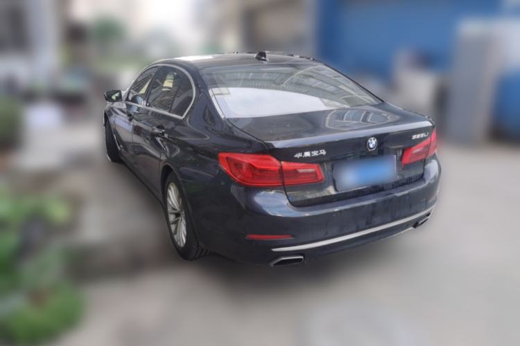 Used BMW 5 Series 2018 525Li Luxury Package Rear Left 45 Deg