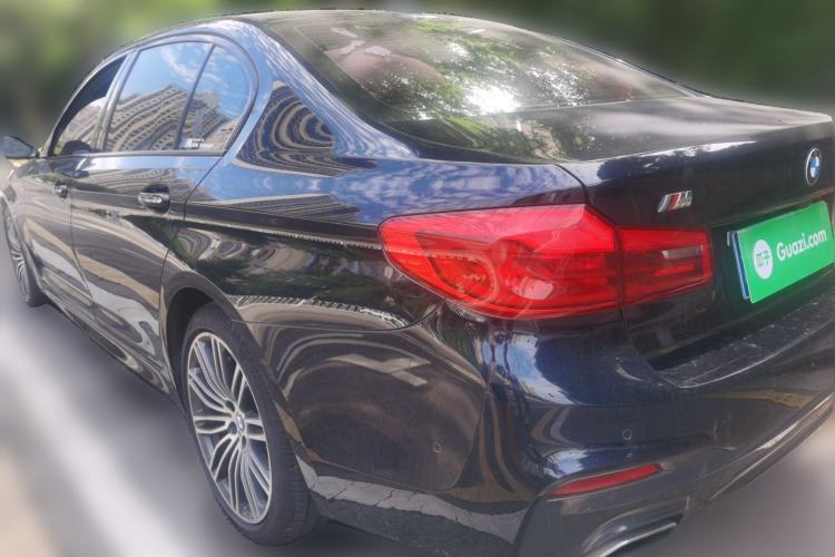Used BMW 5 Series 2018 Restyled 530Li Luxury Edition M Sport Package Rear Left 45 Deg