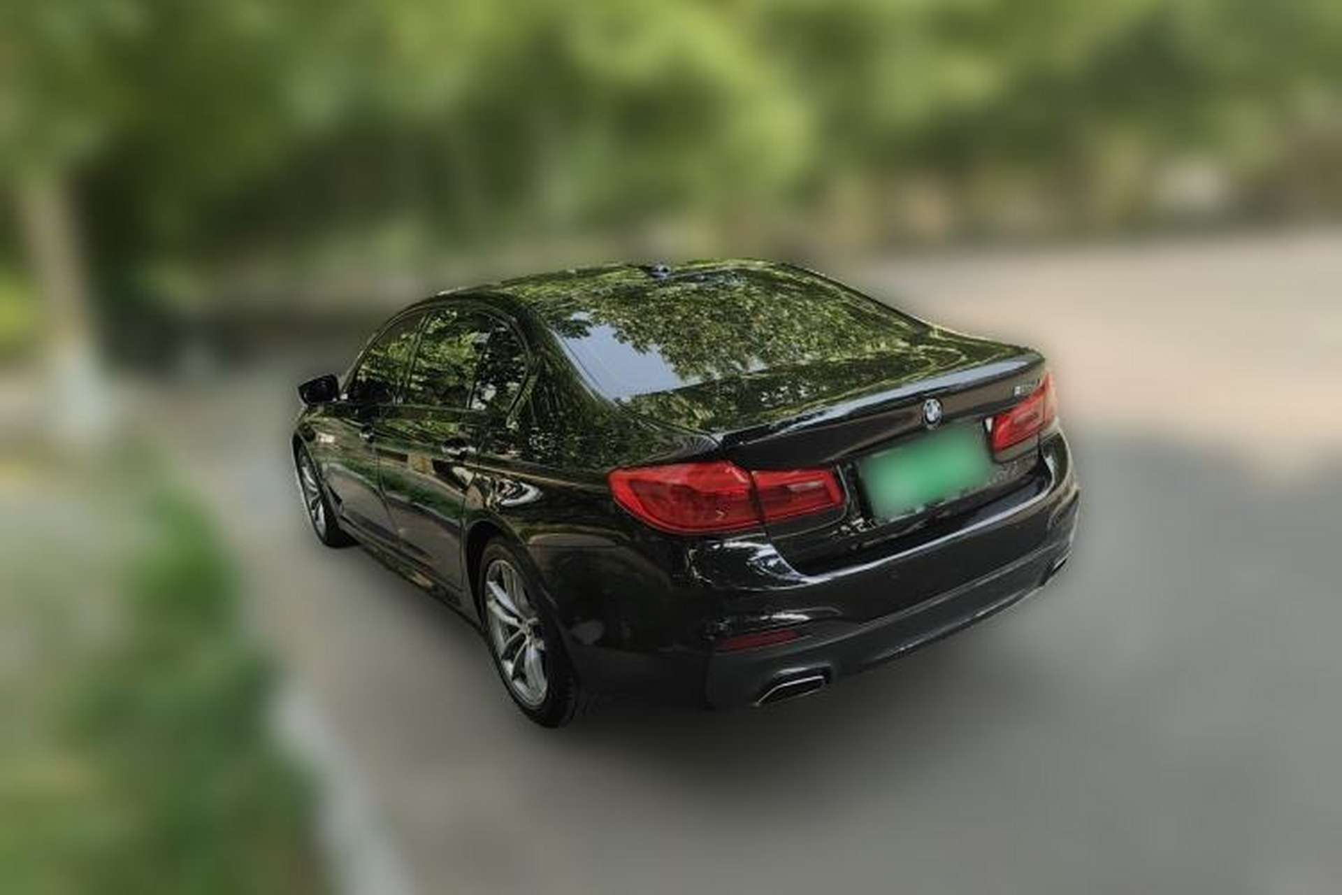 Used BMW 5 Series 2018 525Li M Sport Package Rear Left 45 Deg