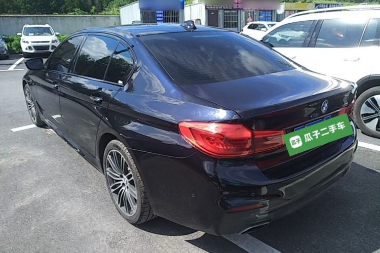 Used BMW 5 Series 2018 Restyled 530Li Leading Edition M Sport Package Rear Left 45 Deg