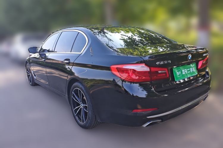 Used BMW 5 Series 2018 530Li Leading Edition Luxury Package Rear Left 45 Deg