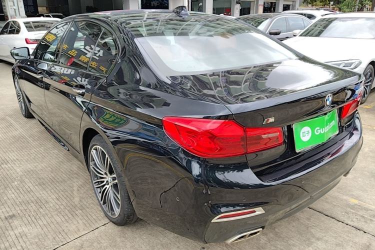 Used BMW 5 Series 2018 530Li Leading Model M Sport Package Rear Left 45 Deg