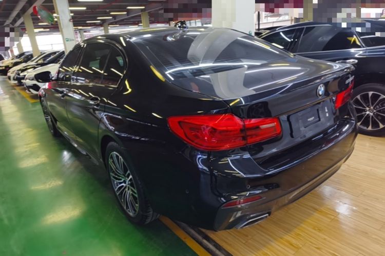 Used BMW 5 Series 2018 Restyled 530Li Luxury Edition M Sport Package Rear Left 45 Deg