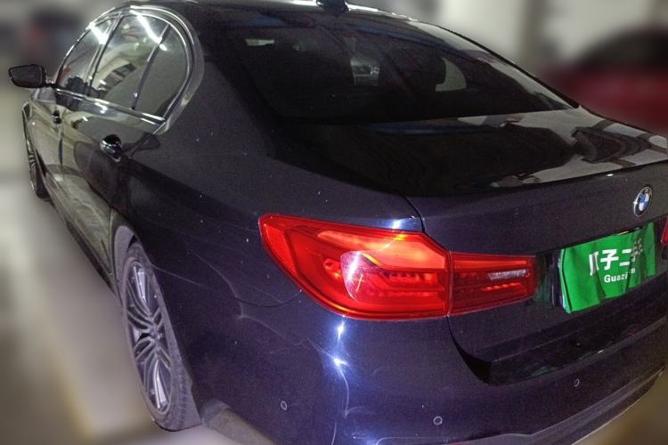 Used BMW 5 Series 2018 Restyled 530Li Leading Edition M Sport Package Rear Left 45 Deg