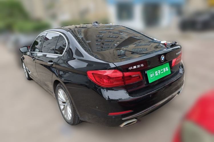 Used BMW 5 Series 2018 Revised Version 530Li Leading Edition Luxury Package Rear Left 45 Deg