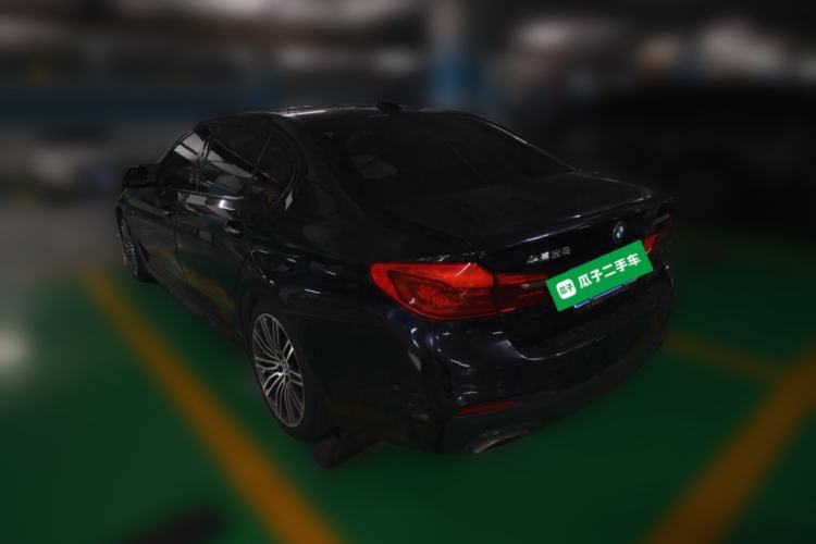 Used BMW 5 Series 2018 Restyled 530Li Leading Edition M Sport Package Rear Left 45 Deg