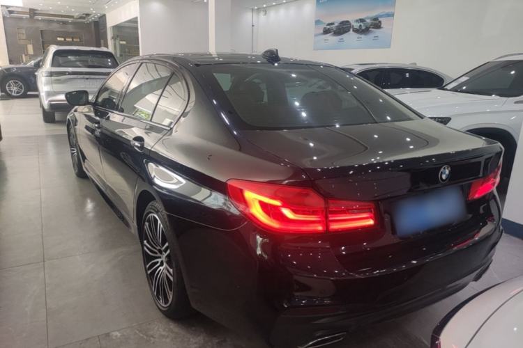 Used BMW 5 Series 2018 Restyled 530Li Leading Edition M Sport Package Rear Left 45 Deg