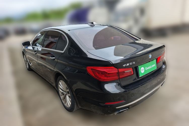 Used BMW 5 Series 2018 525Li Luxury Package Rear Left 45 Deg