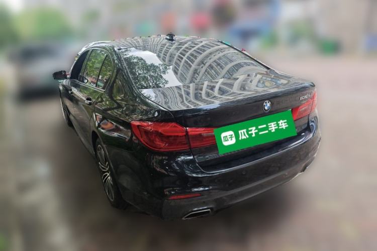 Used BMW 5 Series 2018 Restyled 530Li Leading Edition M Sport Package Rear Left 45 Deg