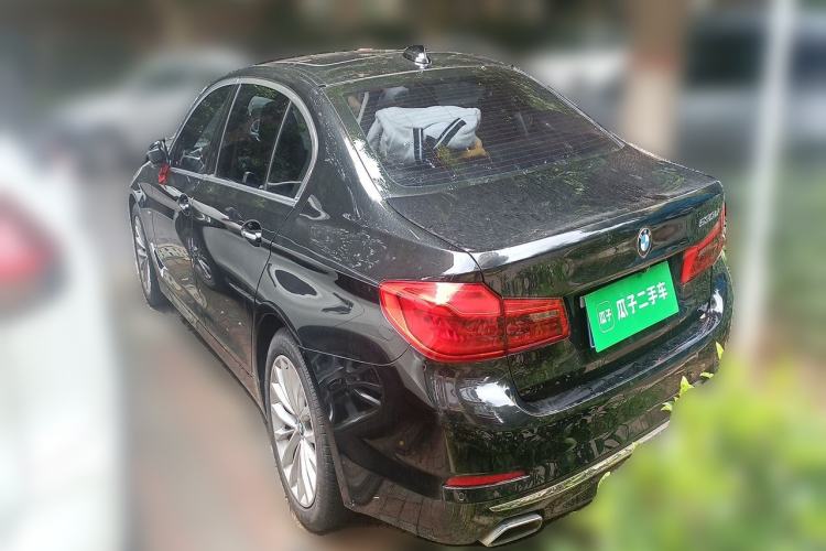 Used BMW 5 Series 2018 530Li Leading Edition Luxury Package Rear Left 45 Deg