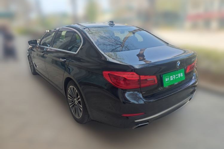 Used BMW 5 Series 2018 Facelifted 530Li Luxury Edition Premium Package Rear Left 45 Deg