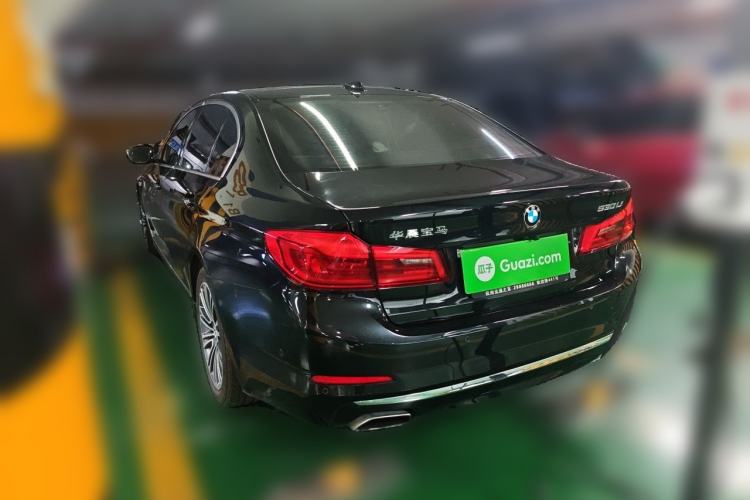 Used BMW 5 Series 2018 Facelifted 530Li Luxury Edition Premium Package Rear Left 45 Deg