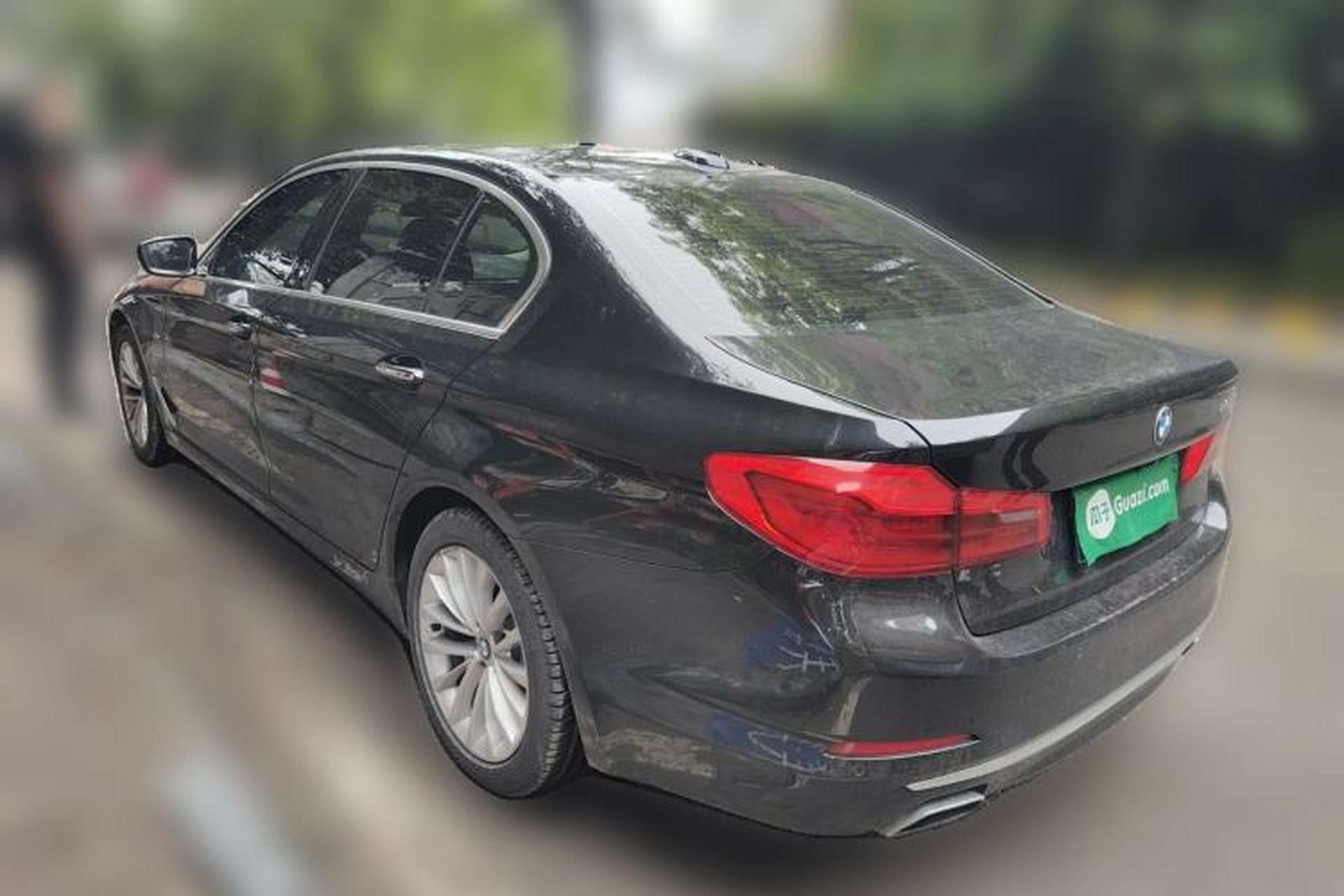 Used BMW 5 Series 2018 525Li Luxury Package Rear Left 45 Deg