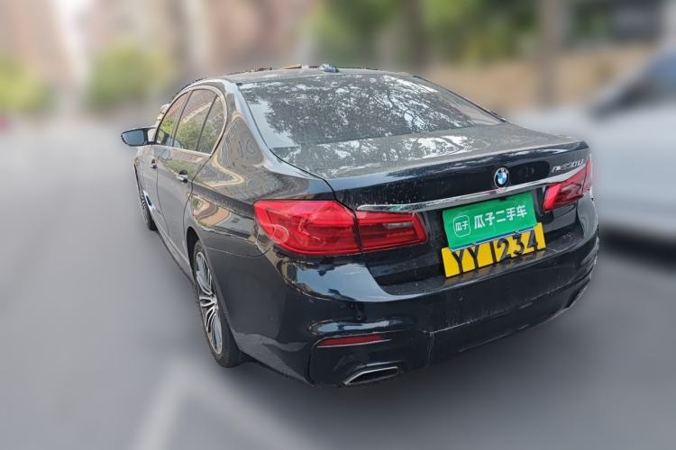 Used BMW 5 Series 2018 Restyled 530Li Leading Edition M Sport Package Rear Left 45 Deg